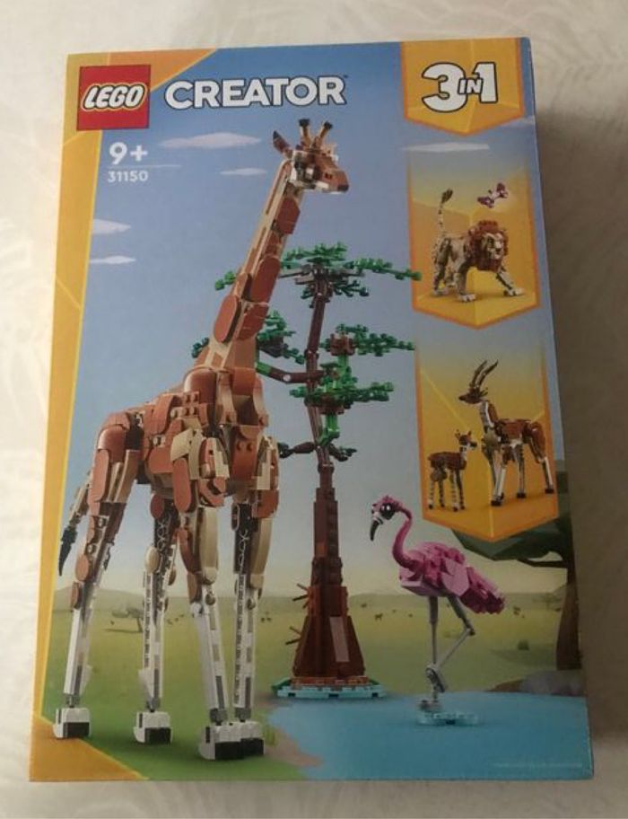 LEGO 31150 Creator 3en1 Les Animaux Sauvages du Safari