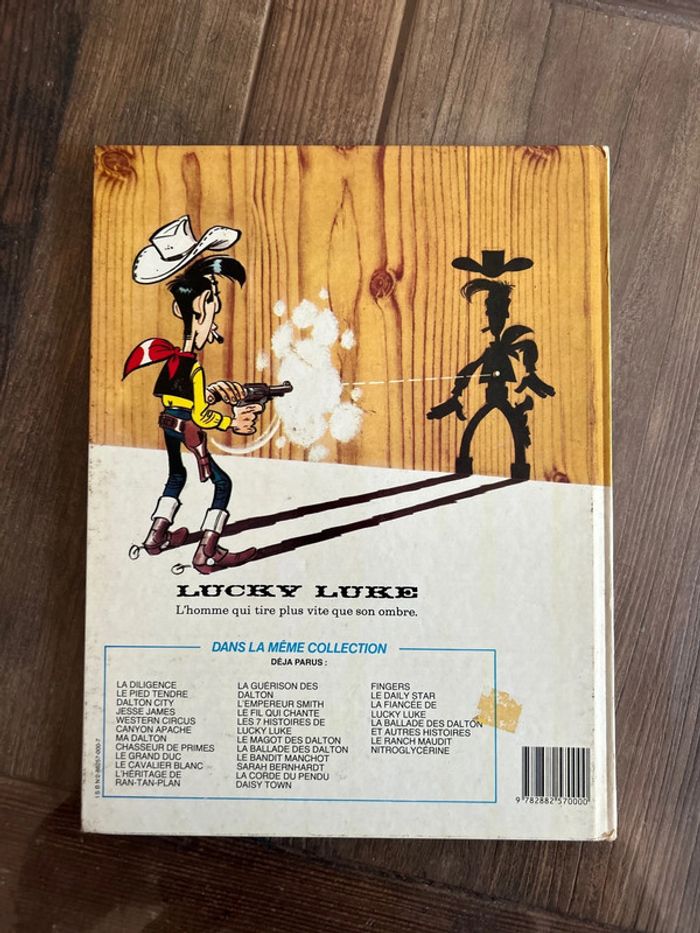 Bande dessinée bd - lucky luke - nitroglycérine 1987 - photo numéro 5