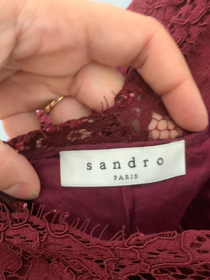 Robe bordeaux - photo numéro 3