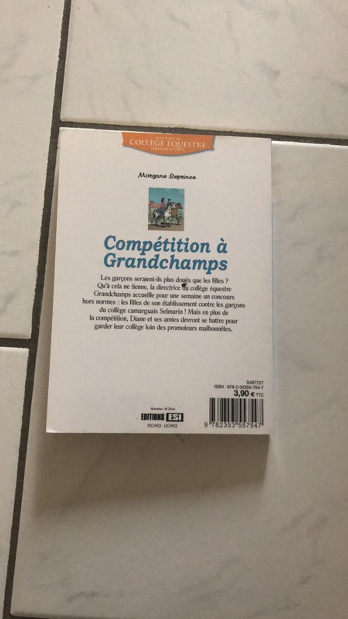 Livre Compétition à Grandchamps de Morgane Leprinze - photo numéro 3