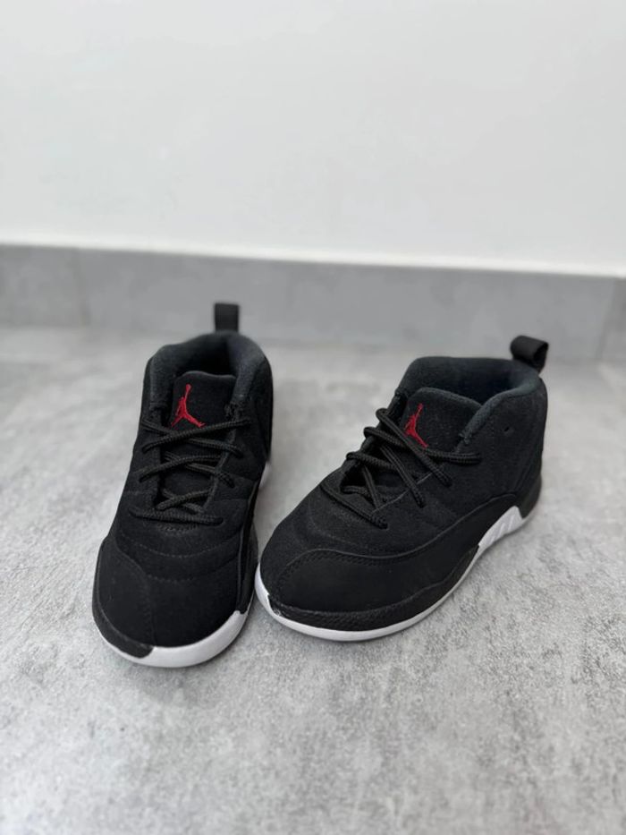 Baskets Jordan XII 12 retro black enfant unisexe taille 27 neuves - photo numéro 2