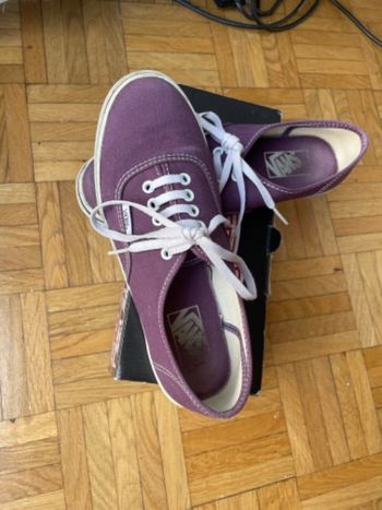 Vans violettes taille 37 TBE