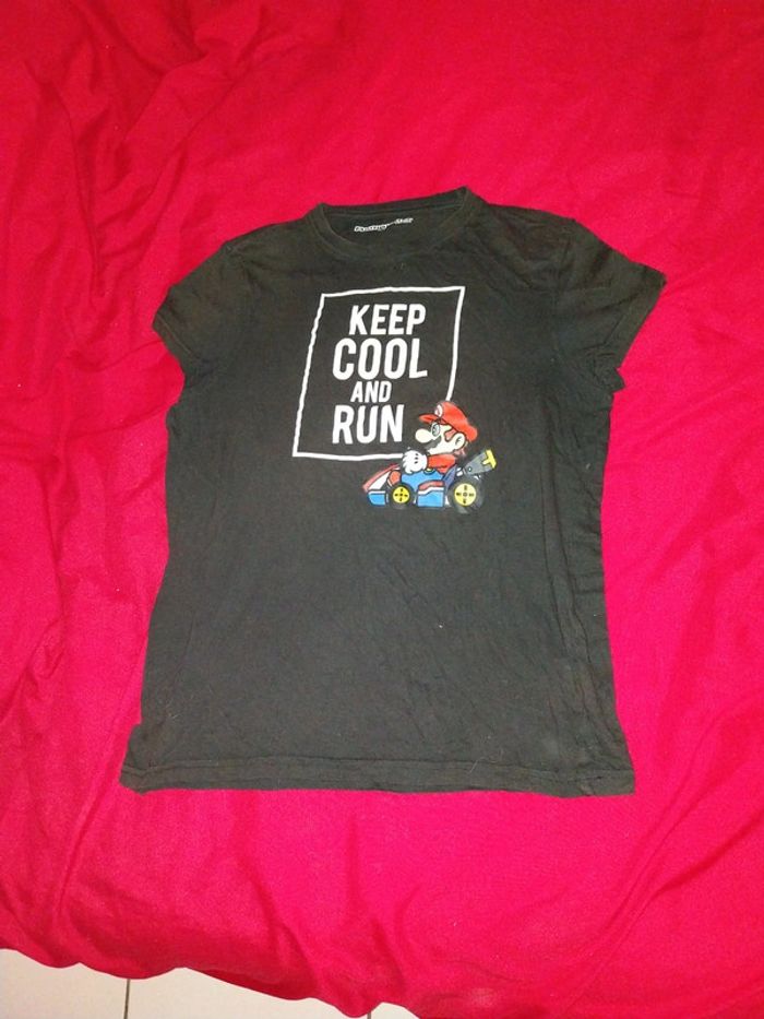 Tee-shirt mario bros 14 ans