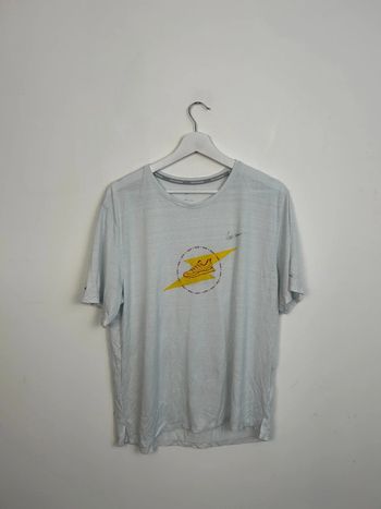 T-shirt Homme Nike Dri-FIT Running Turquoise L | Très Bon État | Performance & Style | TN111