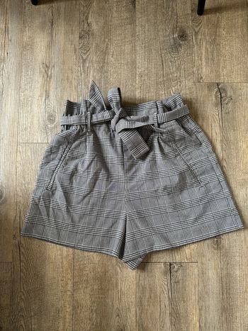 Short à carreau Zara