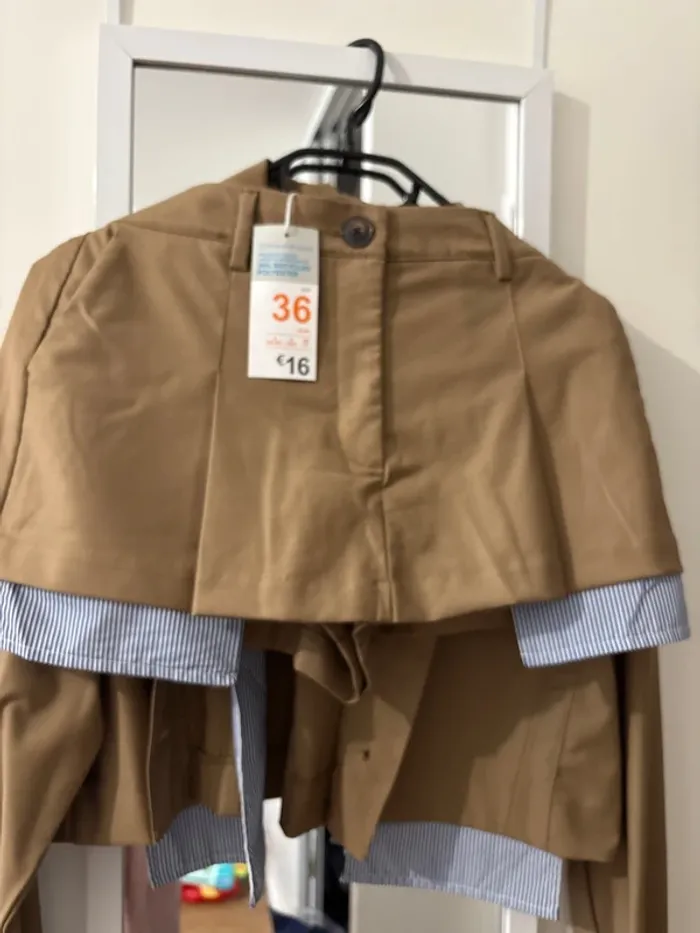 Ensemble jupe short et blazer court