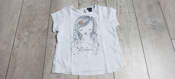 T-shirt blanc Kiabi T18M