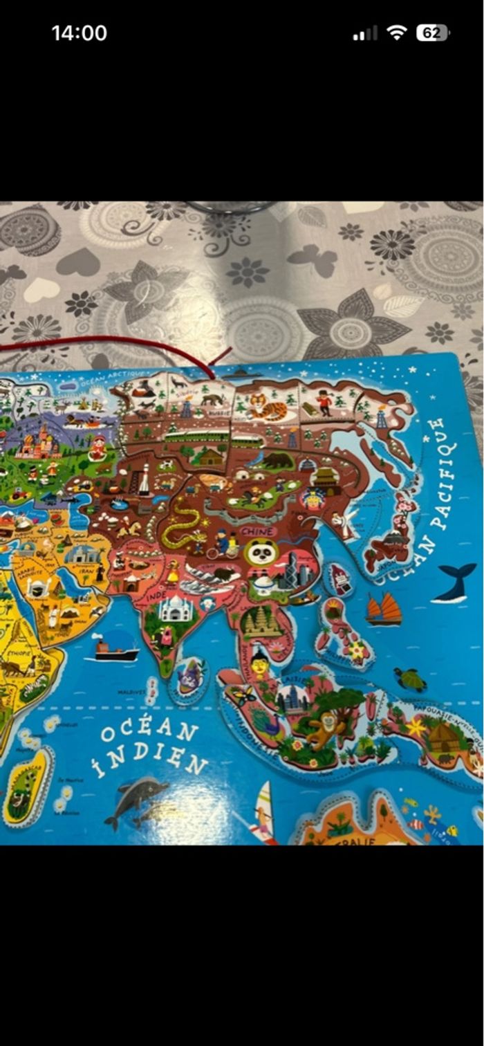 Puzzle le monde Janod - photo numéro 7