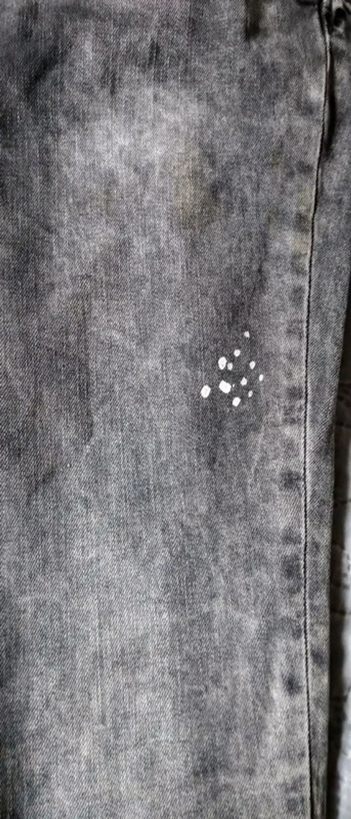 Pantalon skinny gris effet tâches blanches neuf femme 42/44 kiabi - photo numéro 7