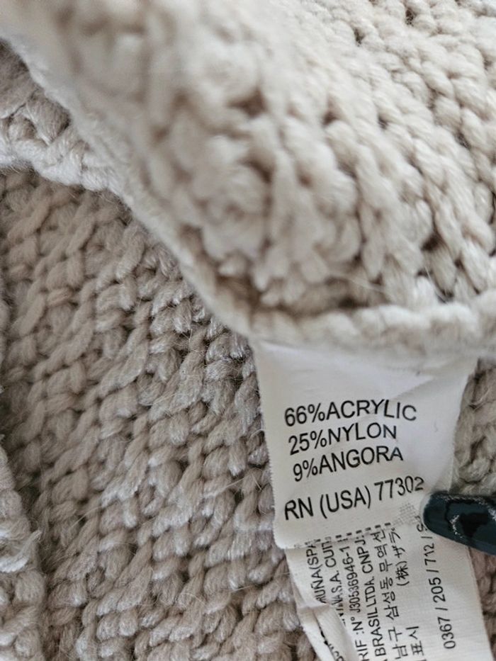 Zara pull beige taille S - photo numéro 7