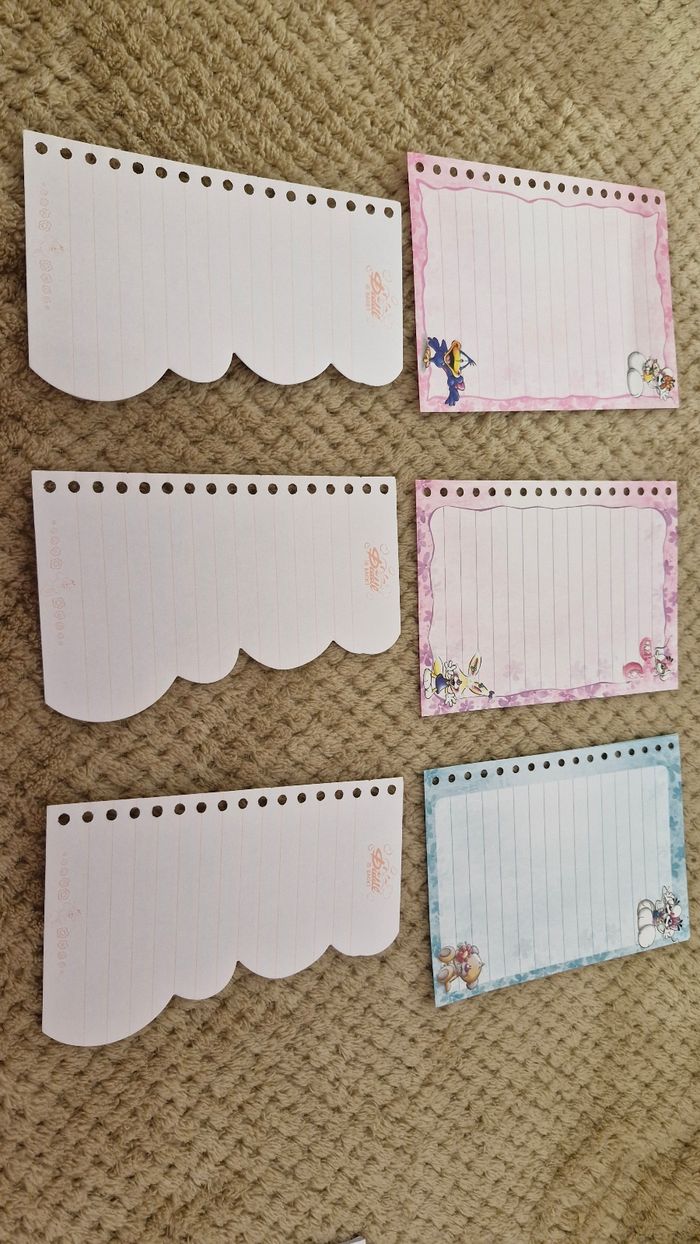 Lots de 6 feuilles diddl is back carnet - photo numéro 5