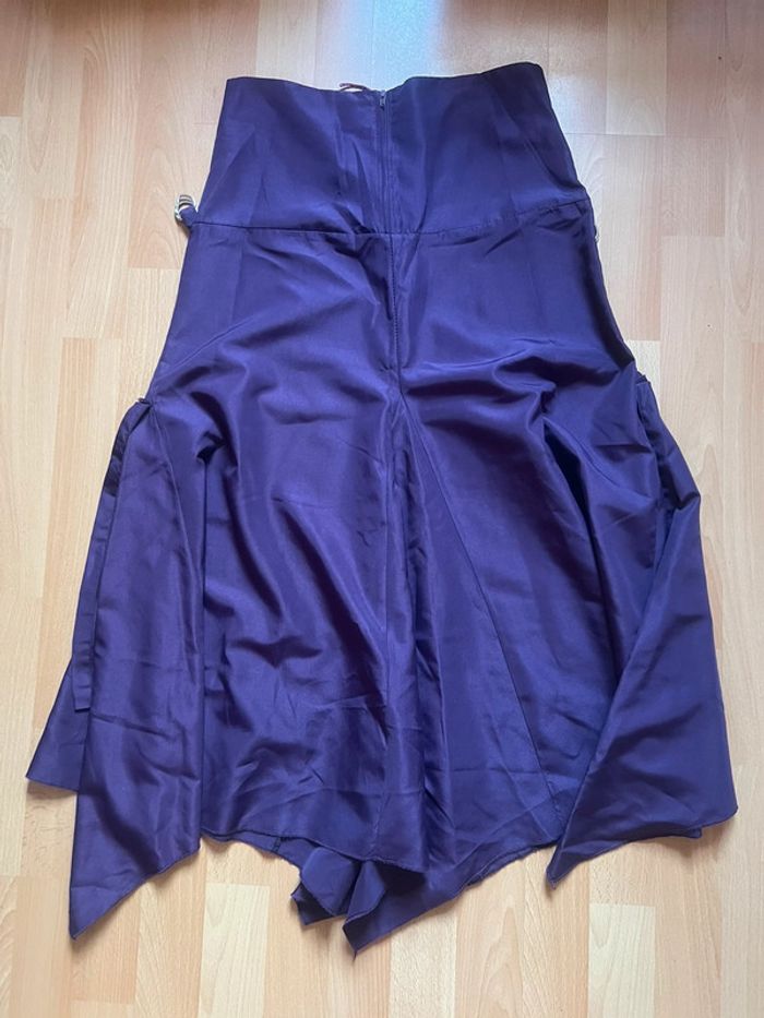 Jupe longue femme violette taille 38 - photo numéro 4
