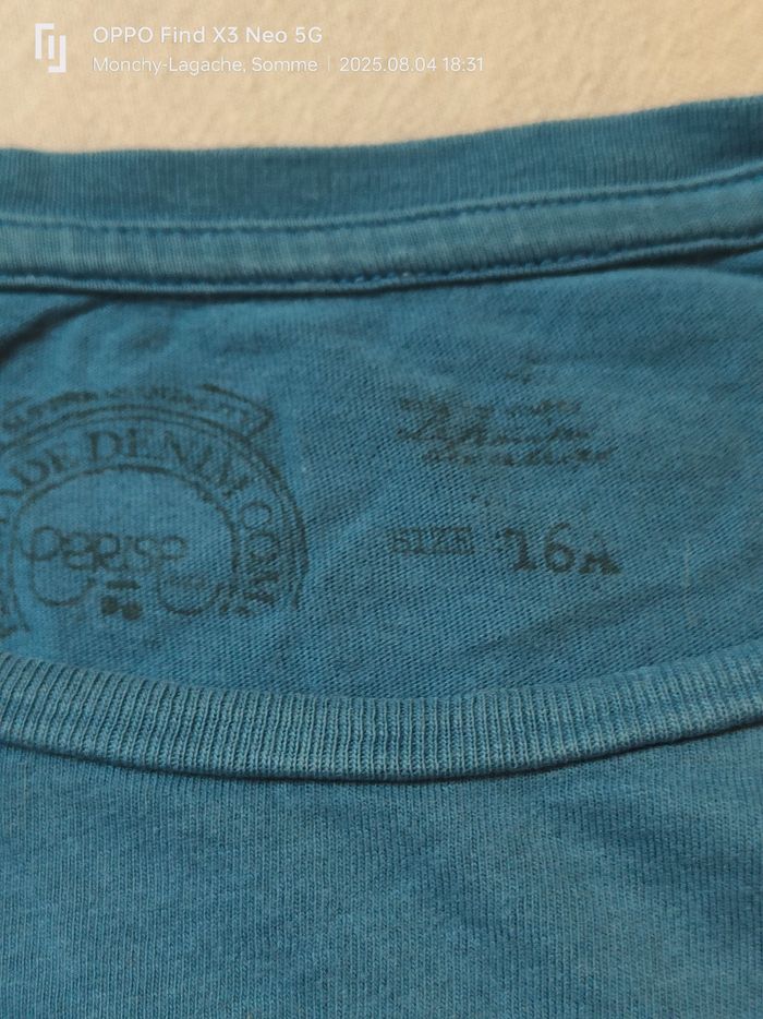 T-shirt manches longues 16 ans Réduction jusqu'à -70% - photo numéro 2