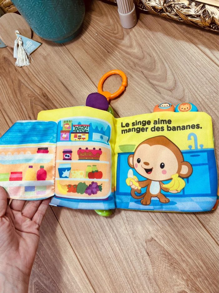 Livre souple musical et sensoriel Vrech 💙 - photo numéro 4