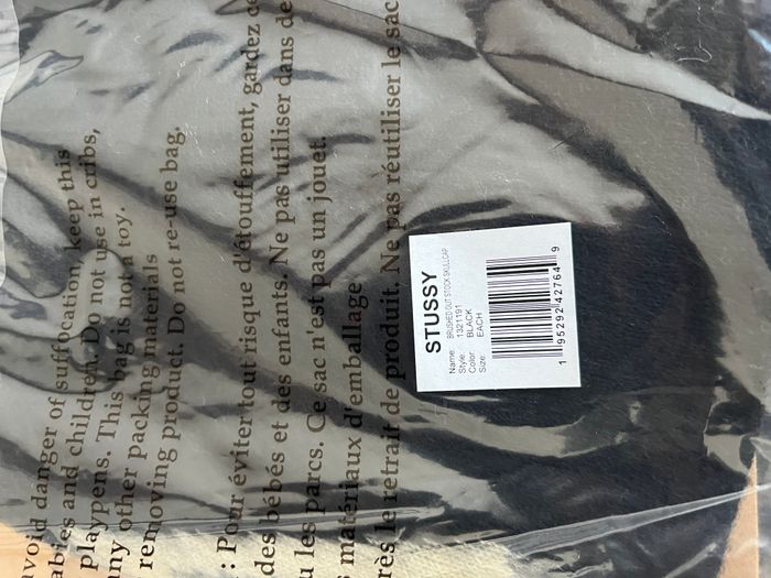 Bonnet Beanie Stüssy Skullcap Brushed Out Stock Black Remise main propre a Paris possible - photo numéro 3
