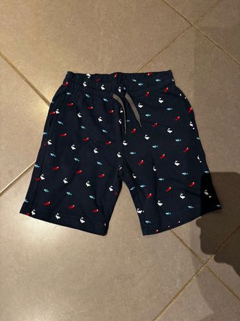 Short / Bermuda souple avec cordelette de serrage - Kiabi - Requin - Bleu marine - 10 ans