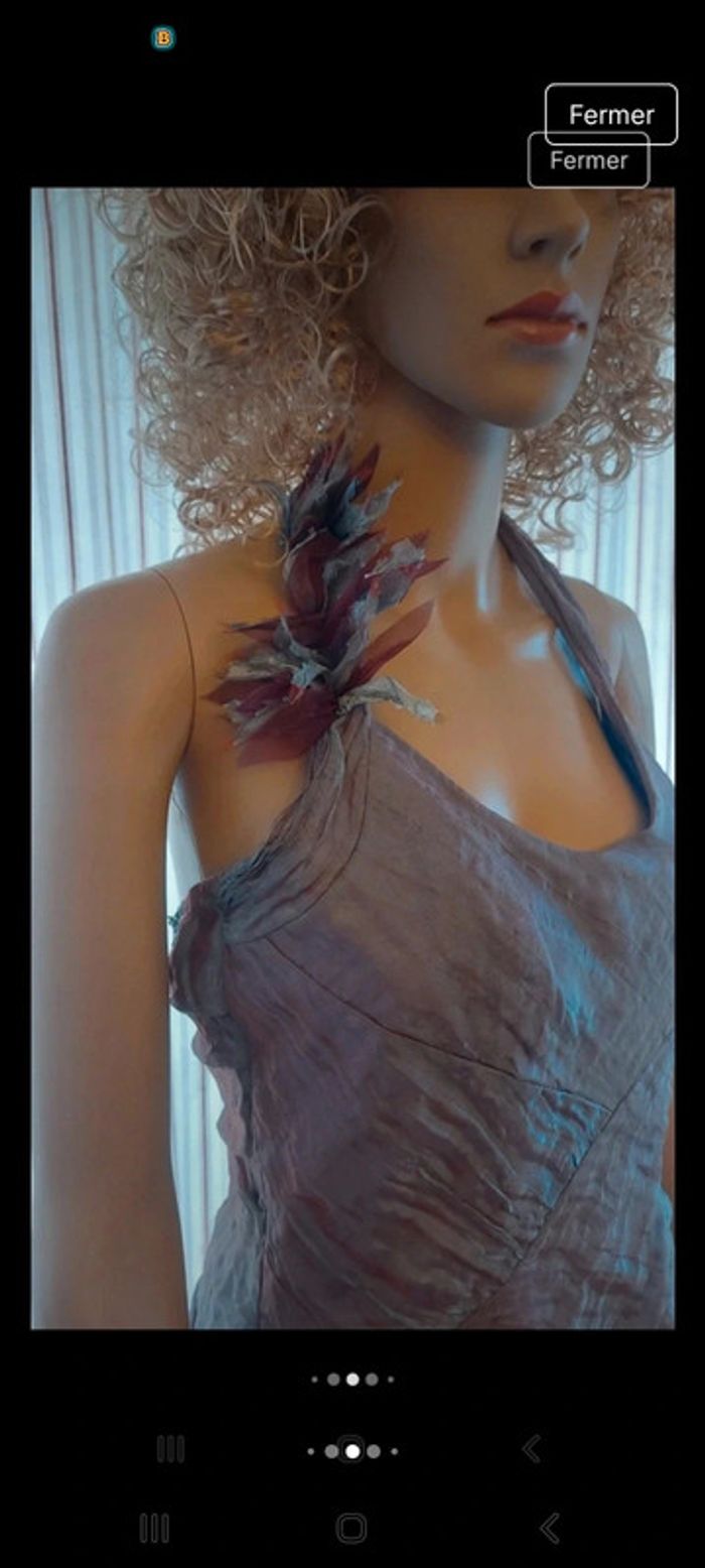 Magnifique Robe Linea Raffaelli be 38 fr 40 - photo numéro 6