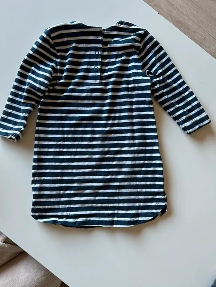 Robe manches longues marinière - photo numéro 3