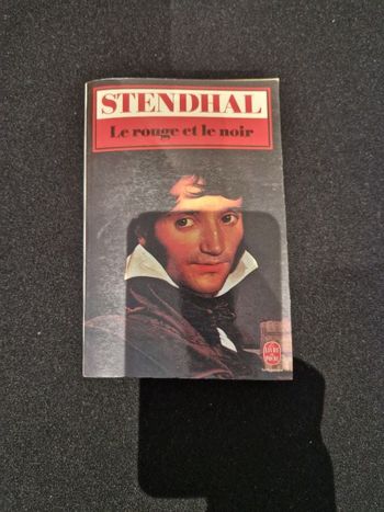 Livre Le rouge et le noir - Stendhal
