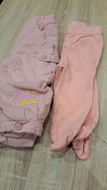 Pantalons 6 mois
