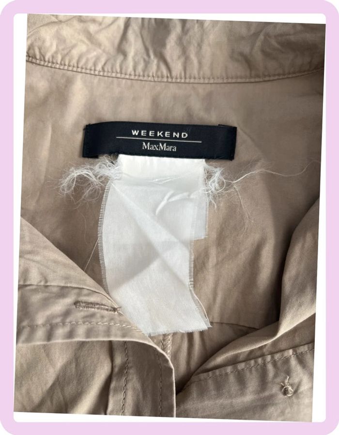 Robe Taupe Sans Manches Weekend MaxMara – Élégance Décontractée 🤍 - photo numéro 6