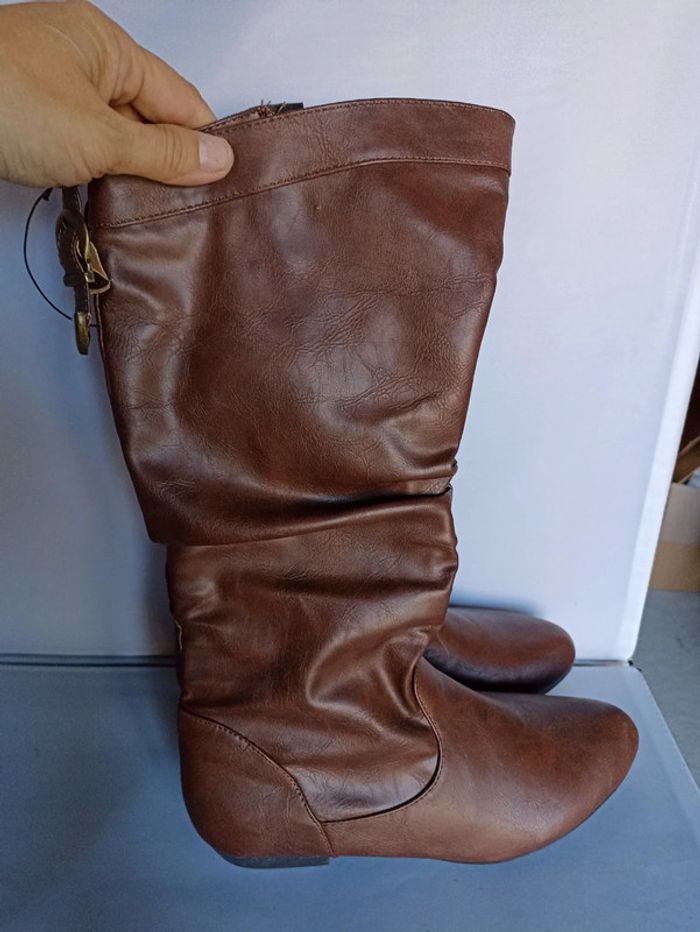 Bottes marron