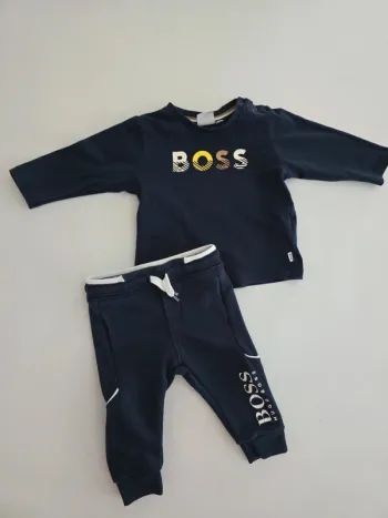 Ensemble jogging Boss bleu marine
