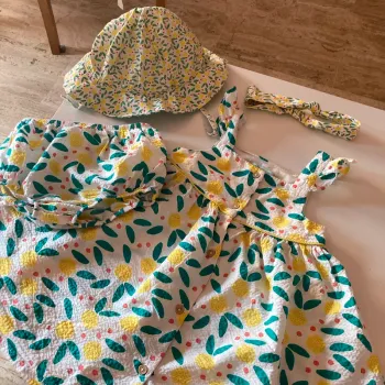 Robe citron 23 mois Obaïdi