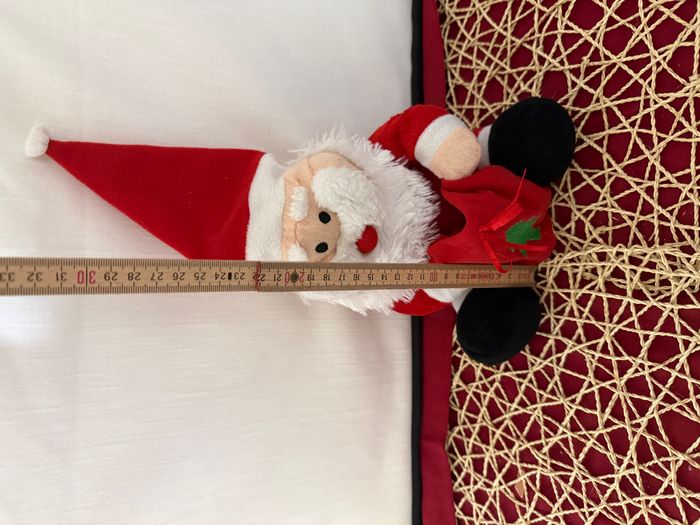 Peluche PÈRE-NOËL 🎅 décorative - photo numéro 3