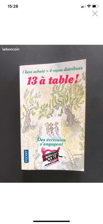 13 à table