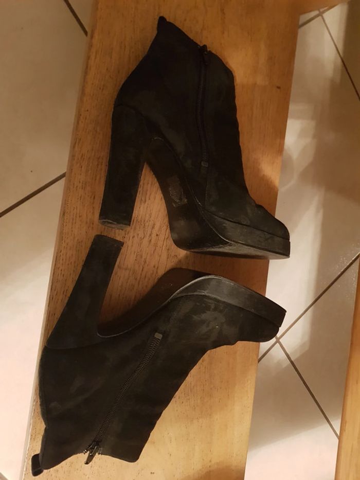 Bottines en daim - photo numéro 2