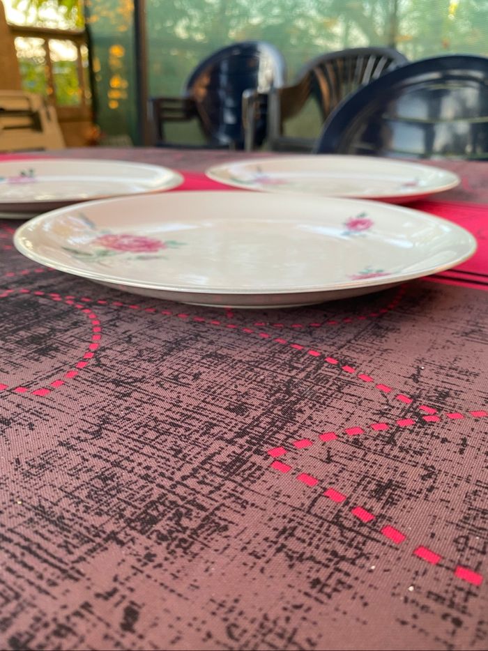 Assiettes porcelaine - photo numéro 2