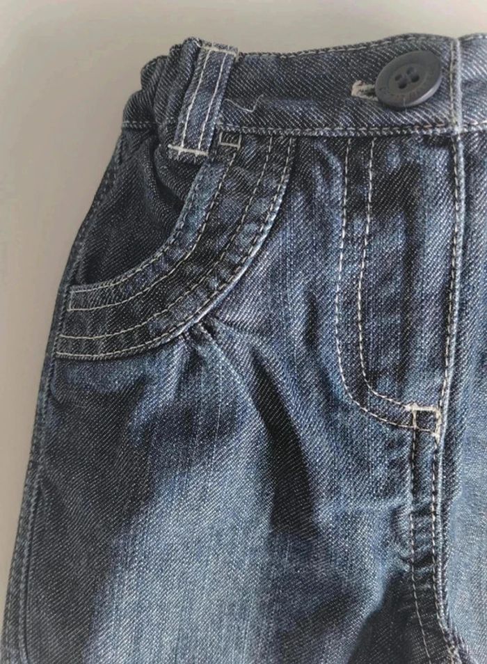 10 € Jean fille Petit Bateau 18 mois - photo numéro 3