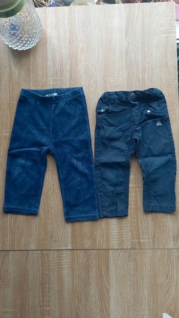 Lot pantalon 18 mois
