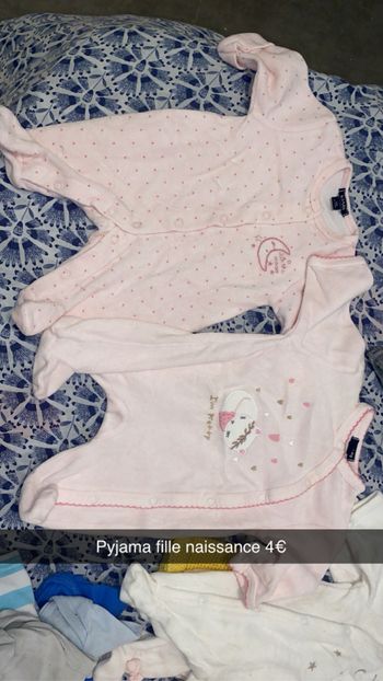 Pyjama naissance + Gillet Naissance
