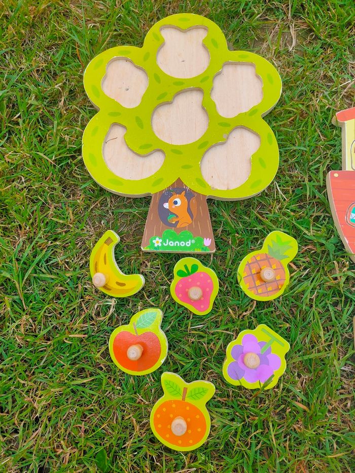 Puzzle arbre gourmand - Janod - photo numéro 2