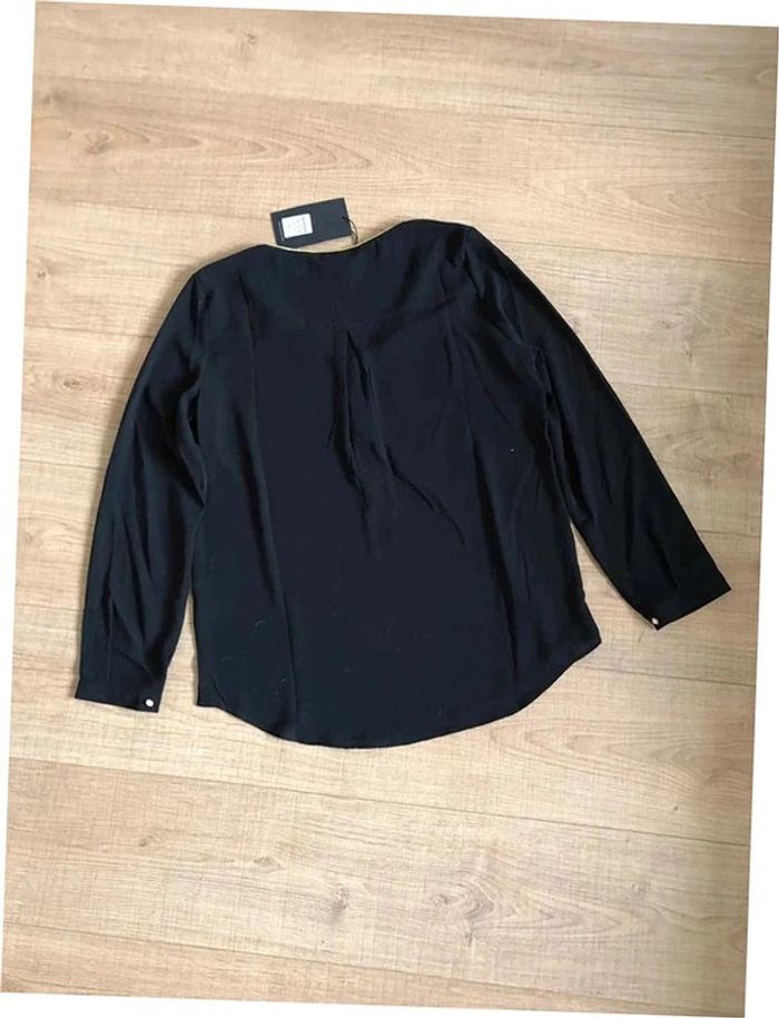 Blouse noire et dorée neuve à manches longues Sweewe taille M/L - photo numéro 12