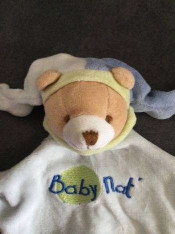 petit doudou ours baby nat tbe