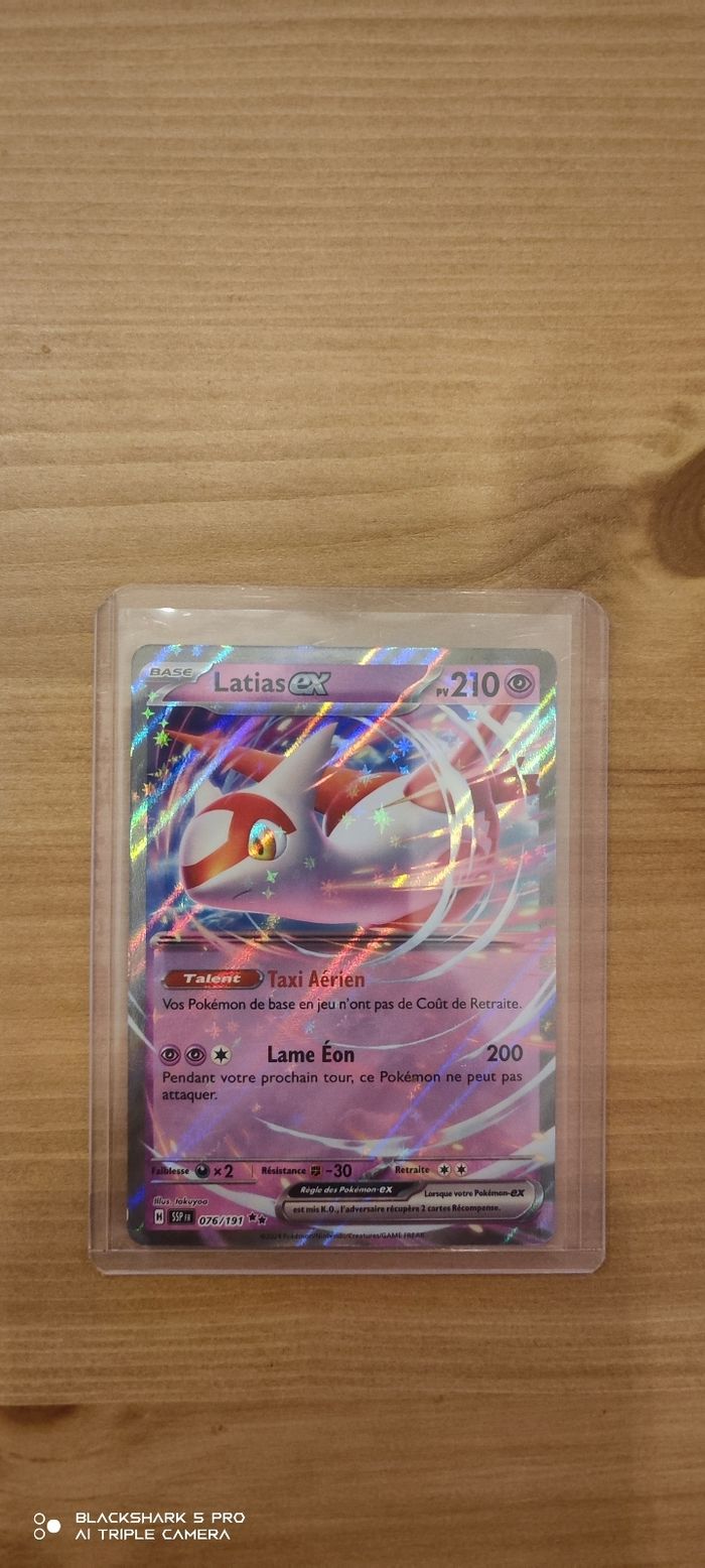 Latias ex 076/191 Étincelles déferlantes (SSPFR) - photo numéro 7