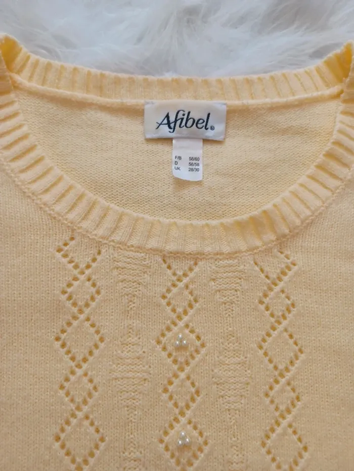 Pull femme manches courtes grande taille - photo numéro 3