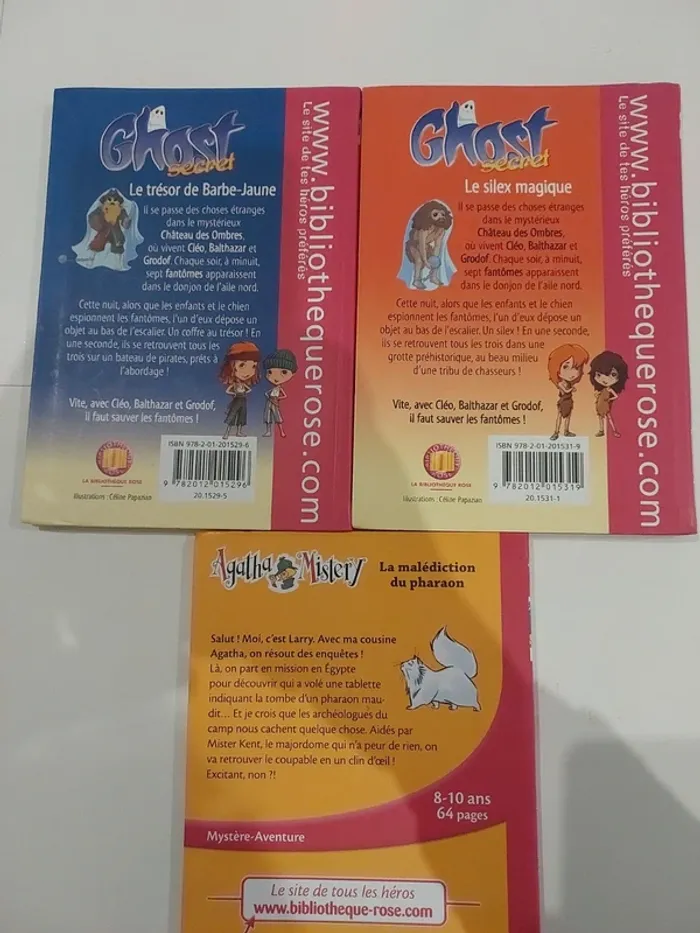 Lot de 2 livres de la bibliothèque rose - photo numéro 2