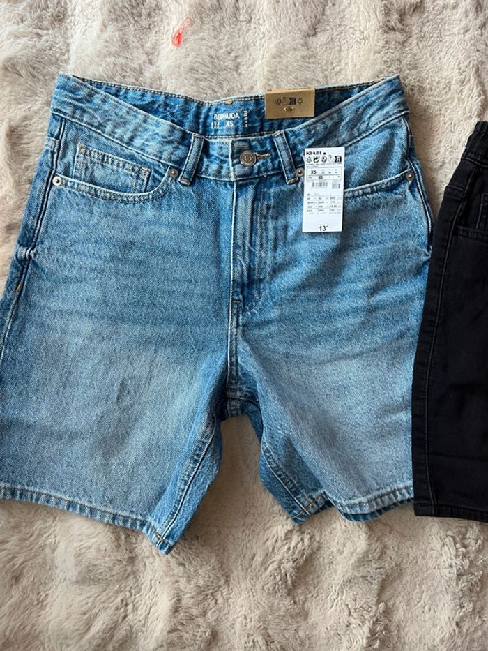 Lot de 2 bermudas garçon xs kiabi - photo numéro 2