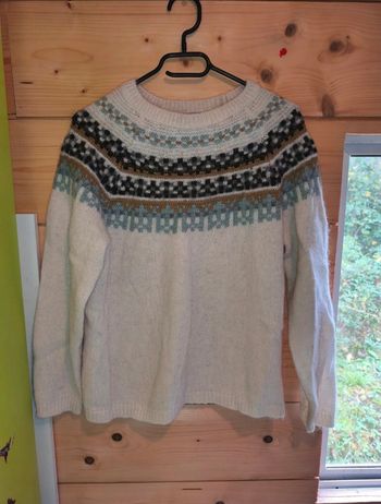 Magnifique pull d'hiver monoprix