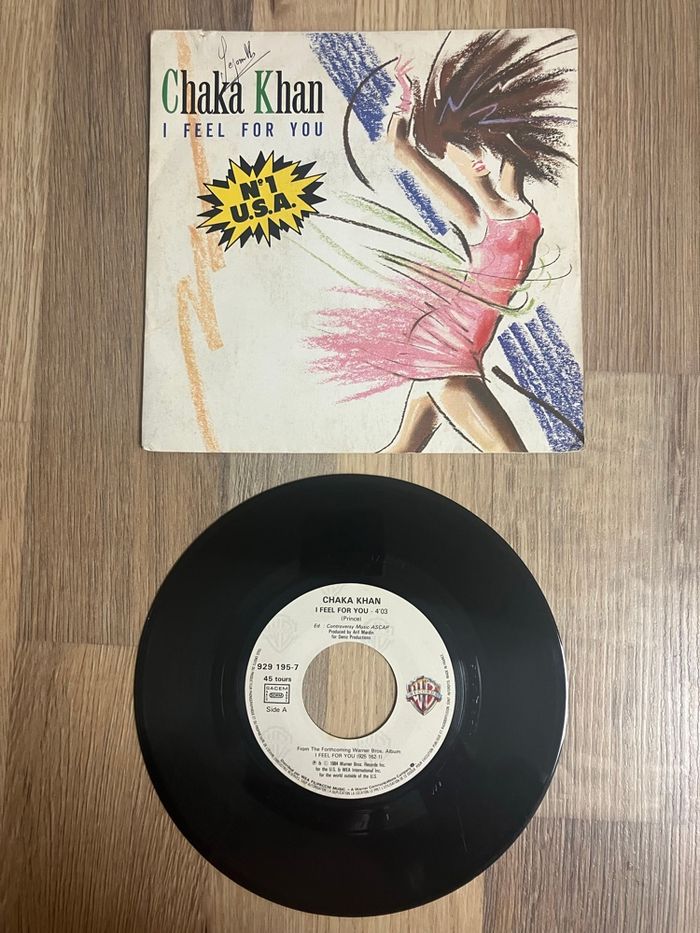 Vinyle 45 tours-Chaka Khan-I feel for you