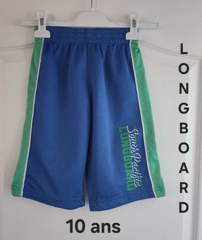 Short garçon, Longboard, taille 10 ans