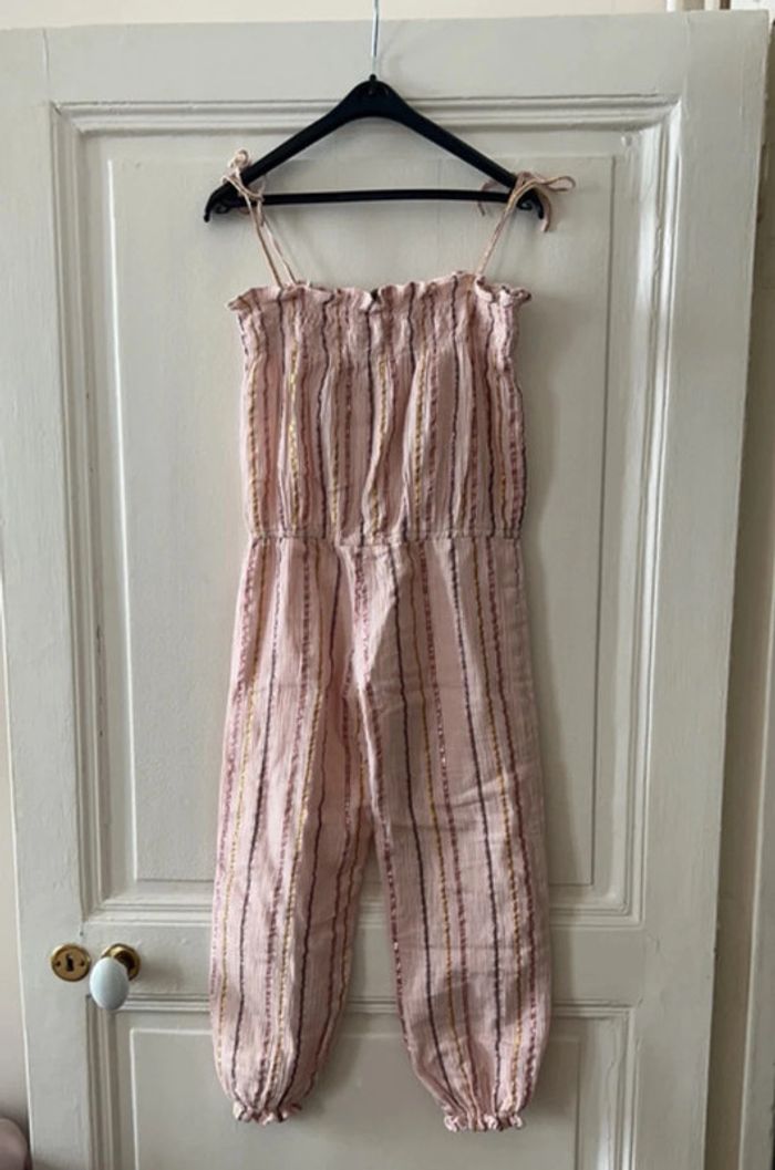 Combinaison pantalon avec bandes en lurex 10 ans - Emile et Ida - photo numéro 3