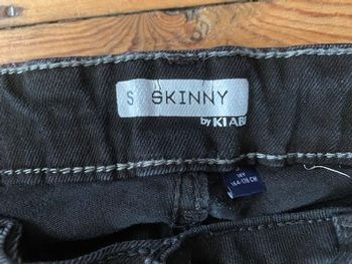 Jeans S skinny noir 16 ans by kiabi - photo numéro 2