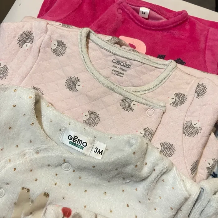 Lot pyjama - 3 mois - photo numéro 3