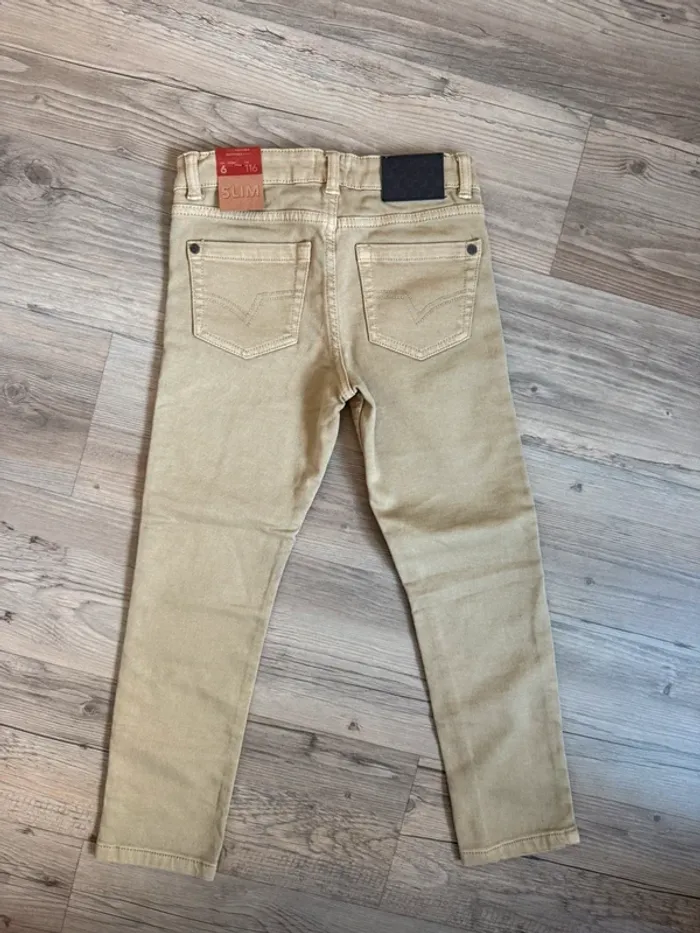 Pantalon beige Du Pareil Au Même 6 ans - photo numéro 3