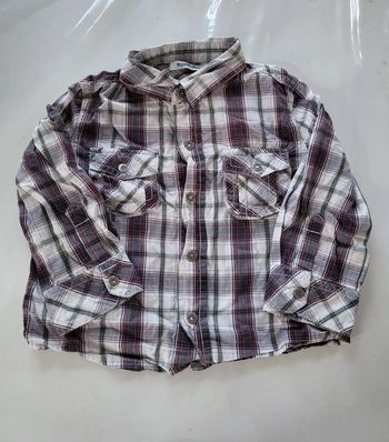 Chemise à carreaux tao taille 2 ans